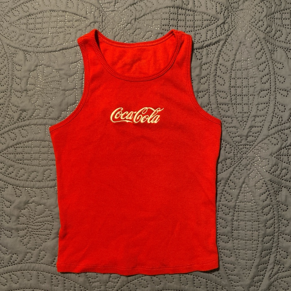 Coca-Cola Bright Red Tank Top